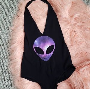 Rave alien Bodysuit